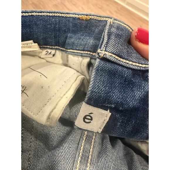 Etica Paint Splatter Jeans size 26 women’s casual pant - Picture 3 of 7